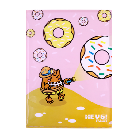 HEY5! Family A4 Plastic Folder Set (5 Pcs)
